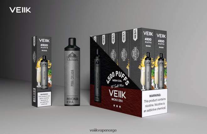 VEIIK Micko Era 4500 puff engangs 30 mg Pina Colada P6L86V4 VEIIK E Liquid