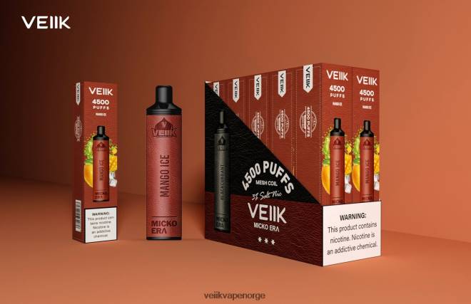 VEIIK Micko Era 4500 puff engangs 30 mg mango is P6L86V8 VEIIK Airo Norge