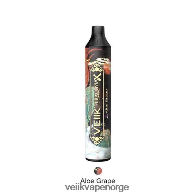 VEIIK Micko Max engangs vape 1500 puffs aloe drue P6L86V16 VEIIK Micko Q Norge