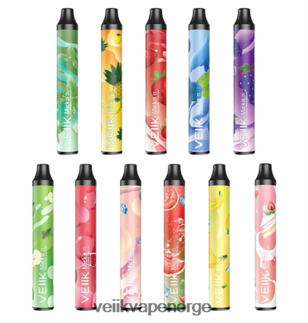 VEIIK Micko Pi engangs vape 600 puffs 500 mah flere smaker P6L86V60 VEIIK Airo Pod