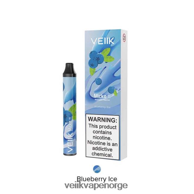 VEIIK Micko Pie engangs vape 600 puff blåbæris P6L86V24 VEIIK E Liquid
